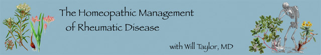 The Homeopathic Management of Rheumatic Diseases